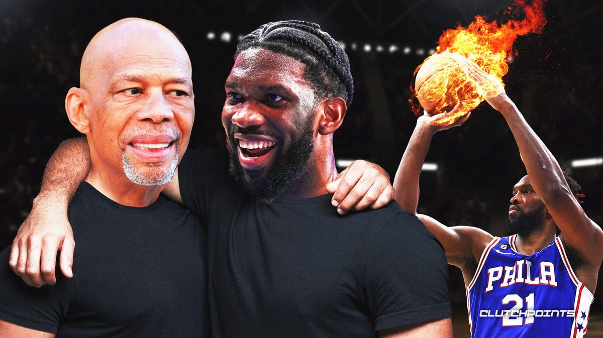 Joel Embiid, Kareem Abdul-Jabbar