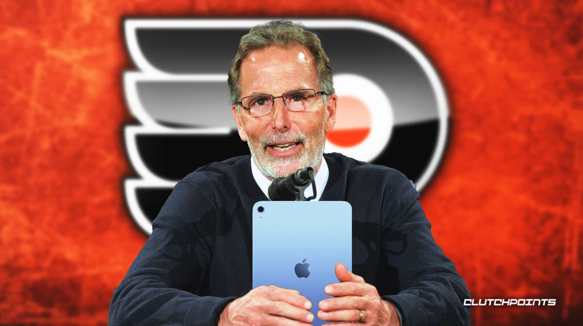 John Tortorella, Flyers, John Tortorella iPad, John Tortorella news, Flyers news