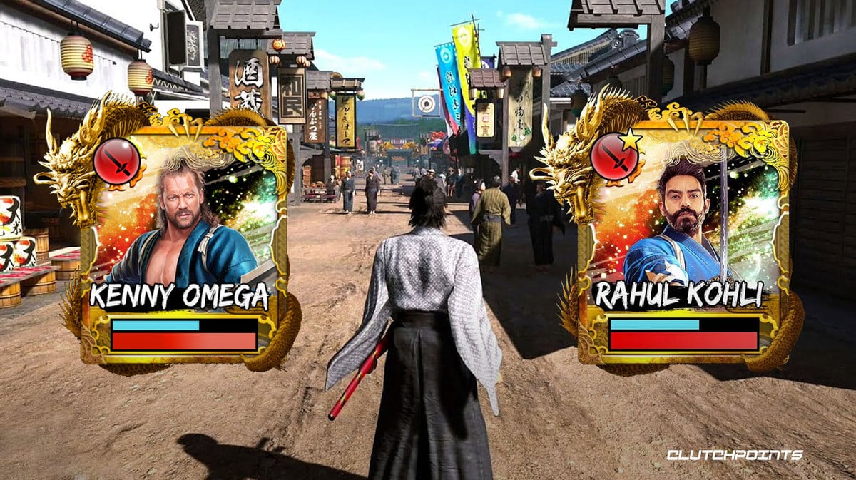 Kenny Omega Rahul Kohli Like a Dragon Ishin