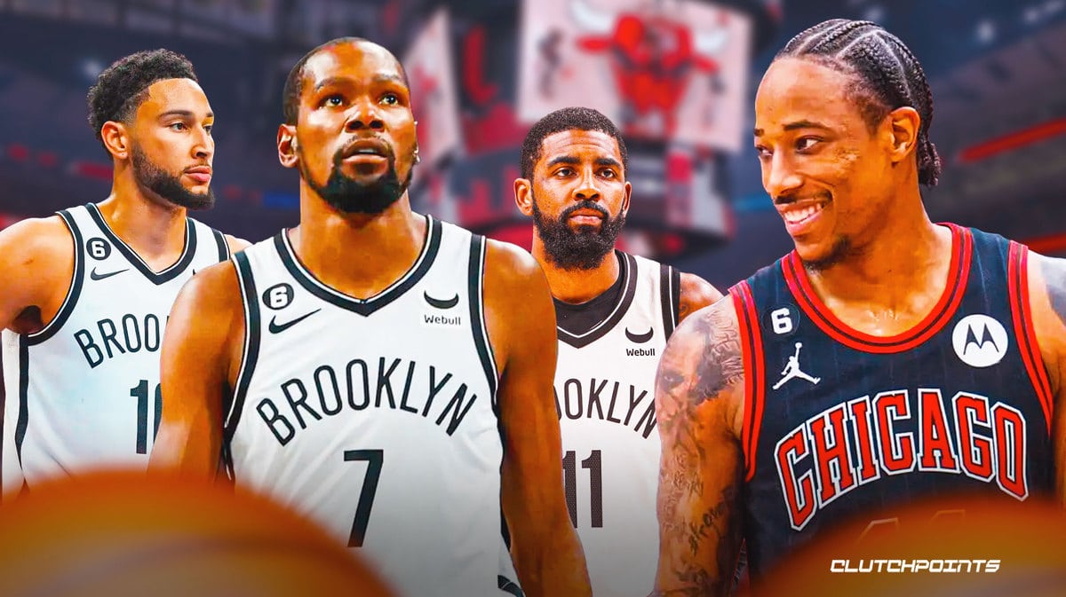 Kevin Durant, Kyrie Irving, Ben Simmons, DeMar DeRozan, Nets, Bulls