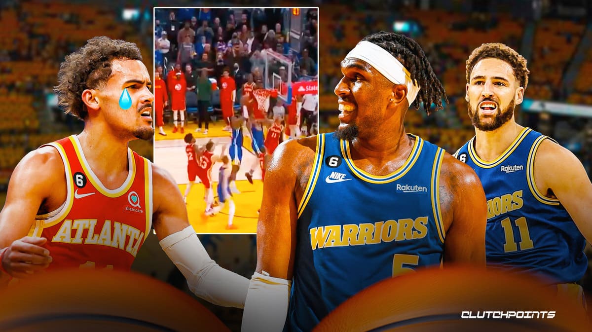 Klay Thompson, Kevon Looney, Trae Young, Hawks, Warriors