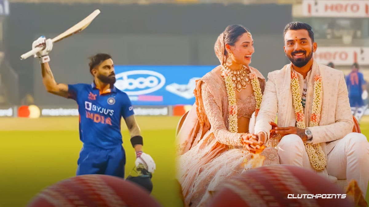 Virat Kohli's reaction to KL Rahul's wedding takes internet by storm - Vimarsana News