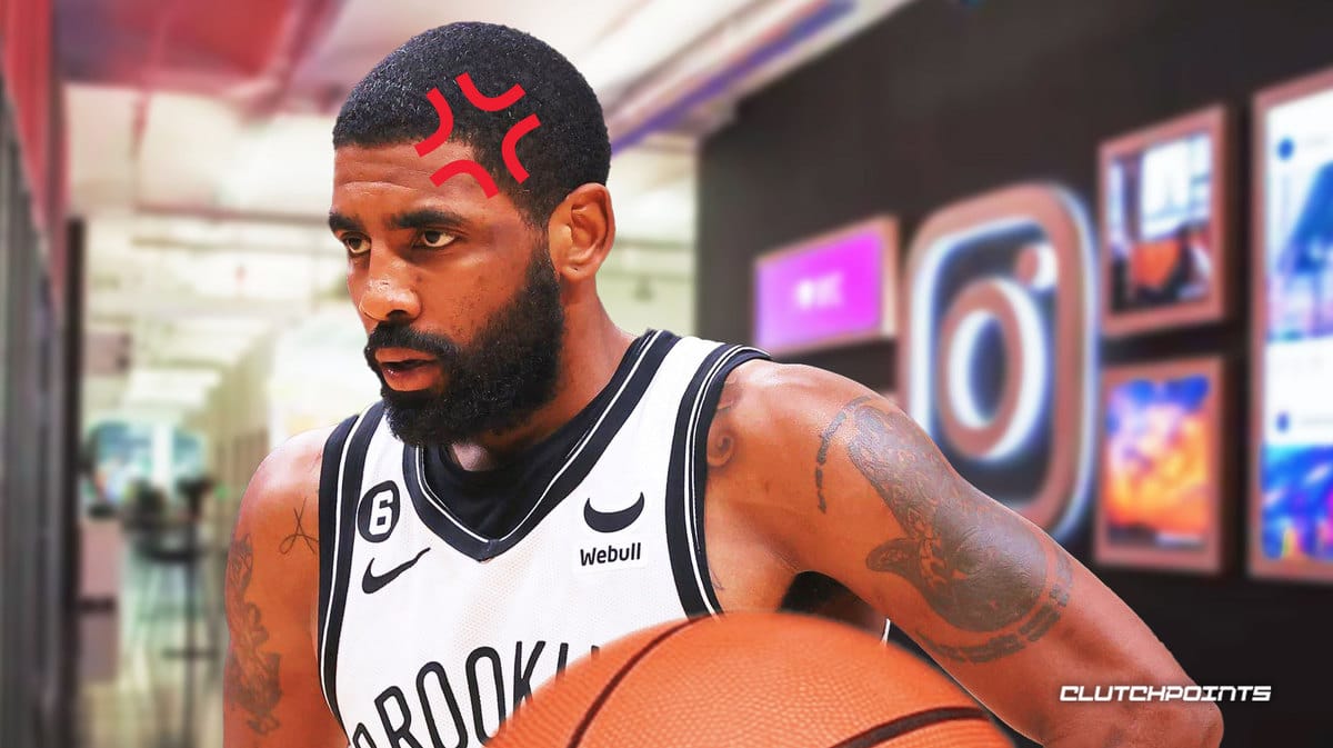 Nets Kyrie Irving Reveals His Instagram Account Was Suspended   Kyrie Irving Reveals His Instagram Account Was Suspended 