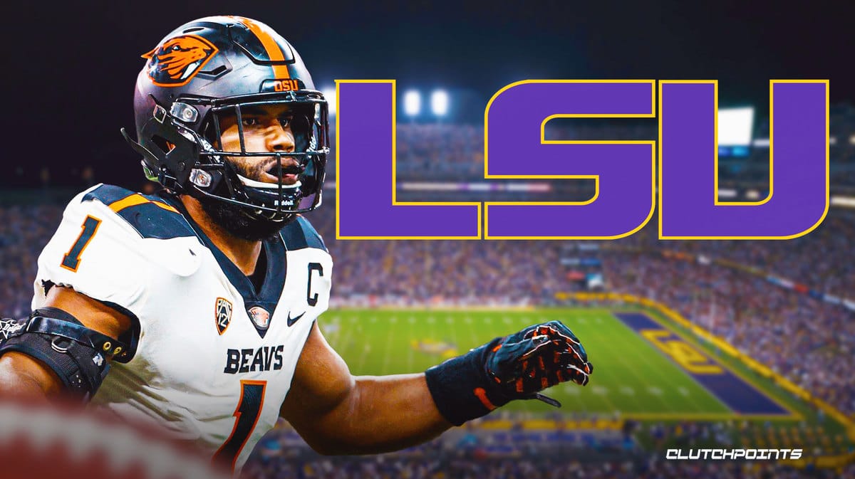 LSU Football, Oregon State Football, Transfer Portal, Omar Speights
