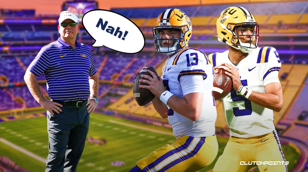 LSU football, Brian Kelly, Jayden Daniels, Garrett Nussmeier