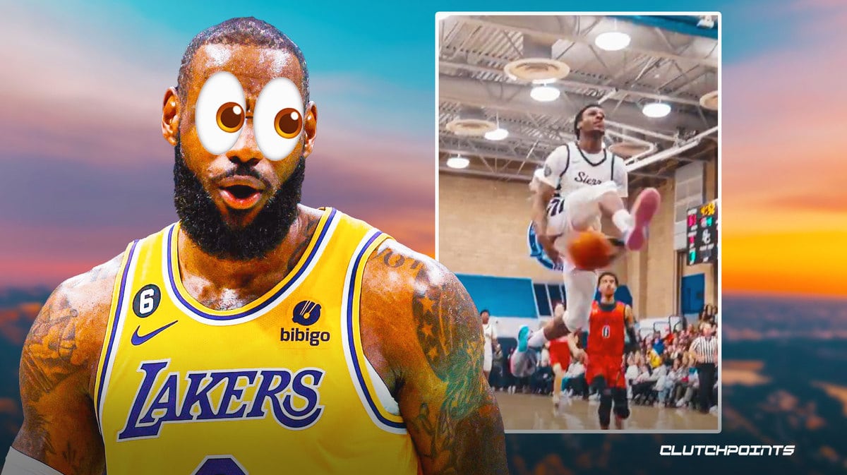 LeBron James, Bronny James, Lakers