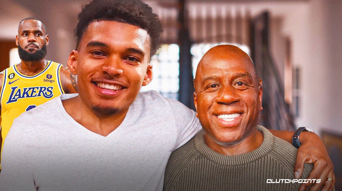 LeBron James, Magic Johnson, Victor Wembanyama
