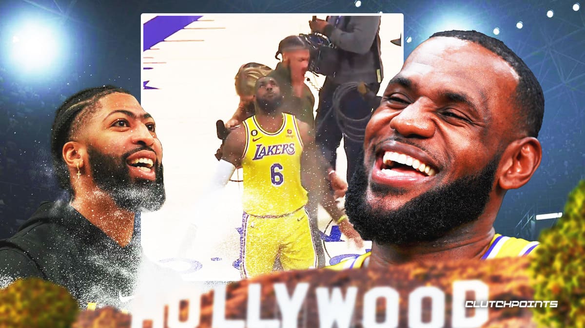 LeBron James, Anthony Davis, Lakers, chalk, injury