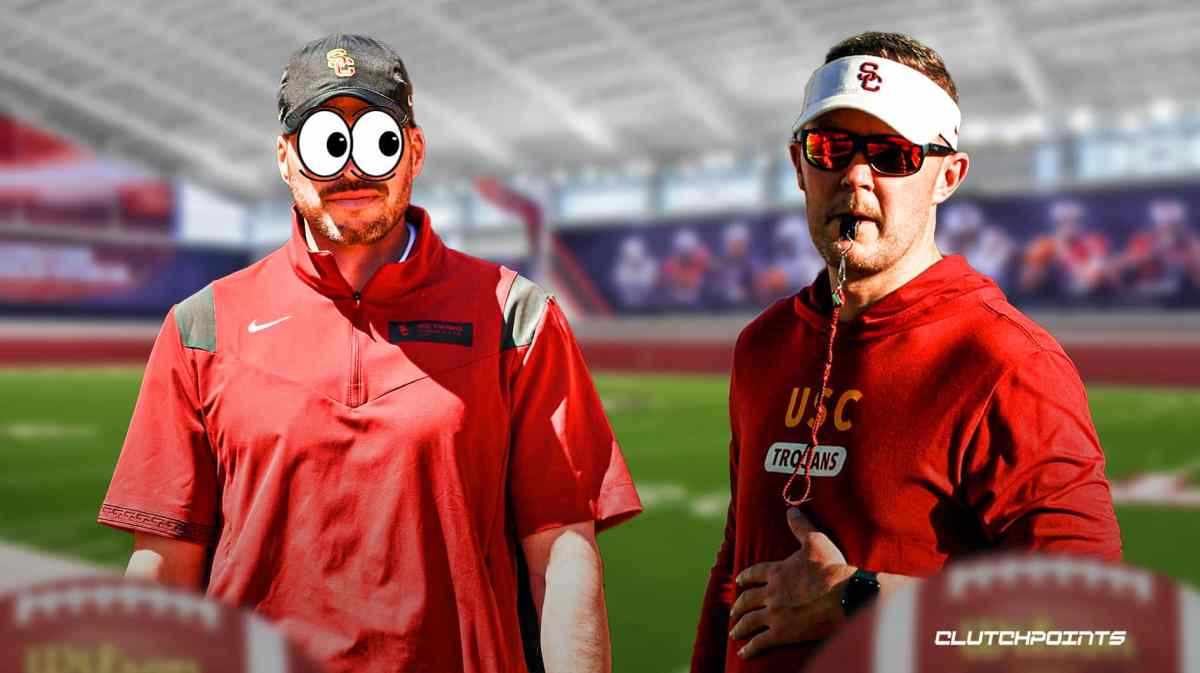 Lincoln Riley, Alex Grinch, USC football, Lincoln Riley Alex Grinch, Alex Grinch USC