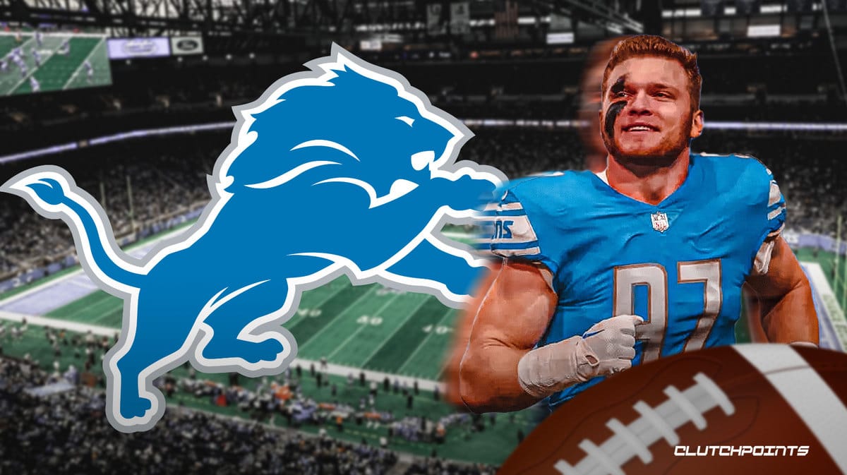 Aidan Hutchinson, Lions, Aidan Hutchinson stats, Aidan Hutchinson sacks, Aidan Hutchinson rookie of the year