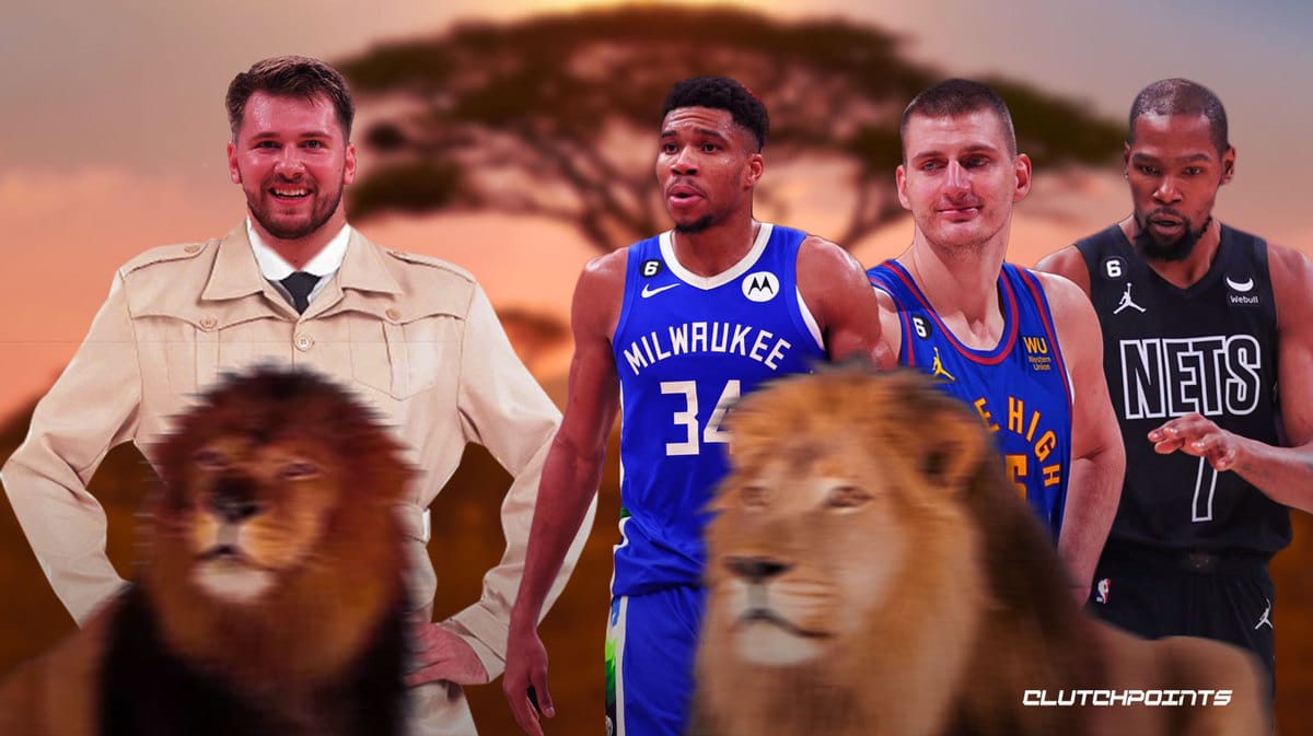 Luka Doncic Mavs Giannis Antetokounmpo Kevin Durant Nikola Jokic