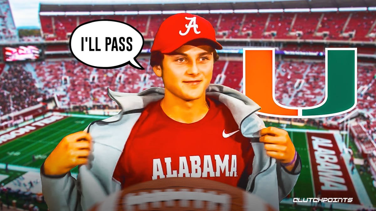 Miami football, Julian Sayin, Alabama football