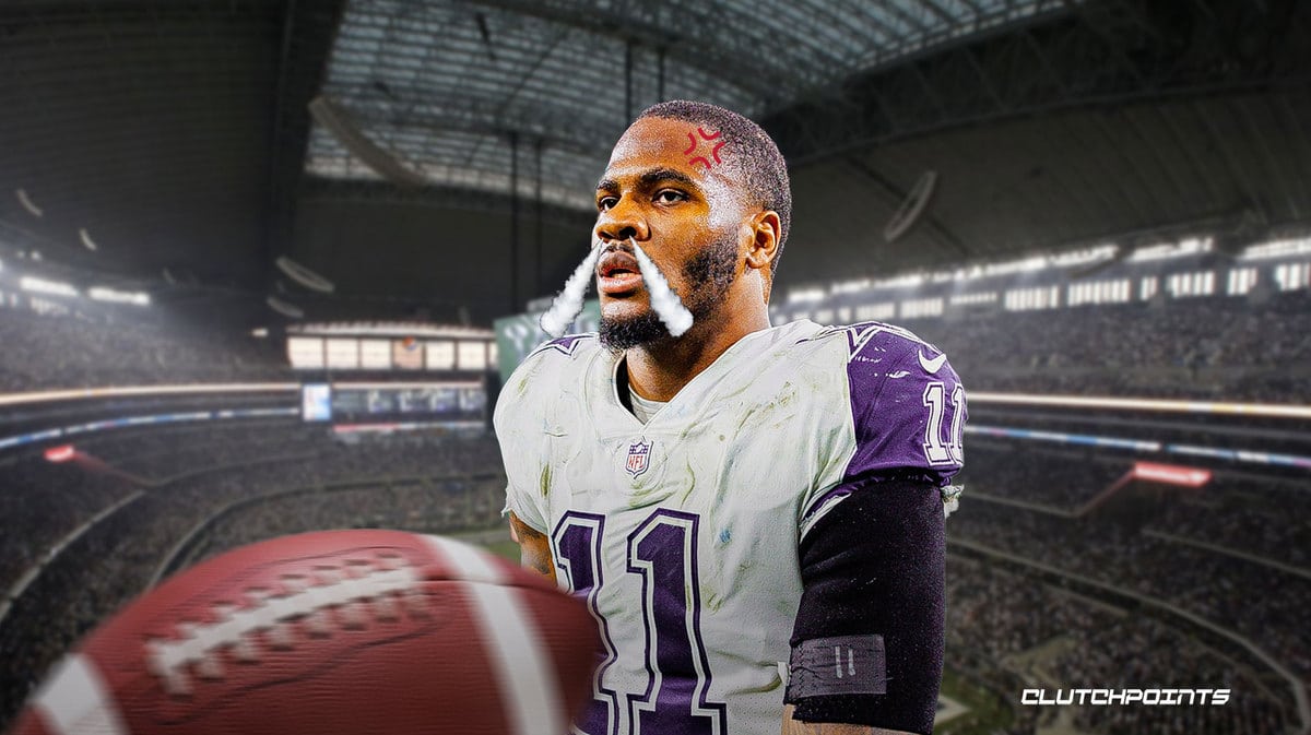 Dallas Cowboys linebacker Micah Parsons (11) before an NFL divisional round  playoff football game against the San Francisco 49ers in Santa Clara,  Calif., Sunday, Jan. 22, 2023. (AP Photo/Godofredo A. Vásquez Stock