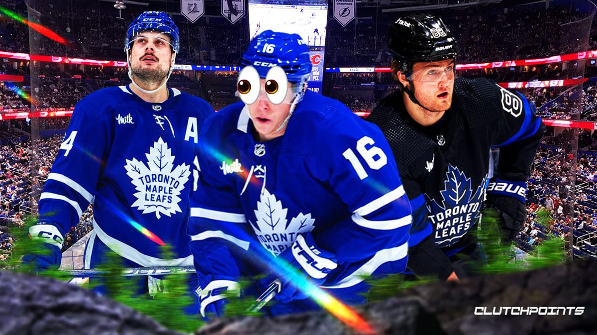 Toronto Maple Leafs Auston Matthews William Nylander And Mitch