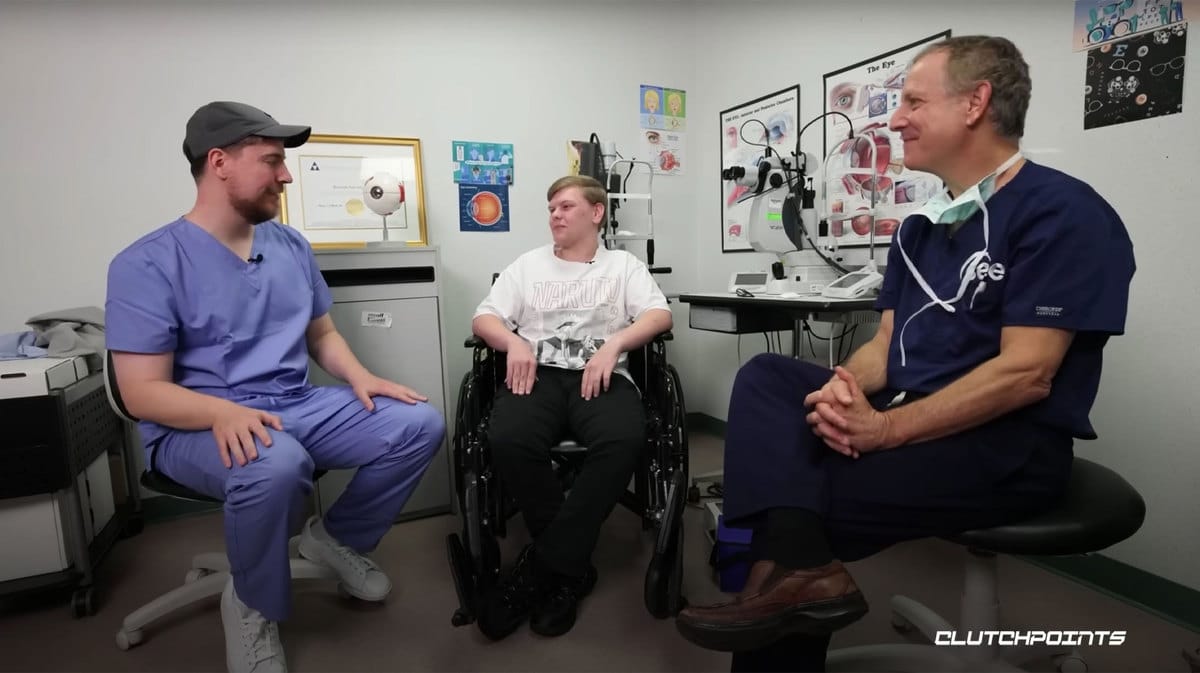 MrBeast Cures 1,000 People’s Blindness All Over The World