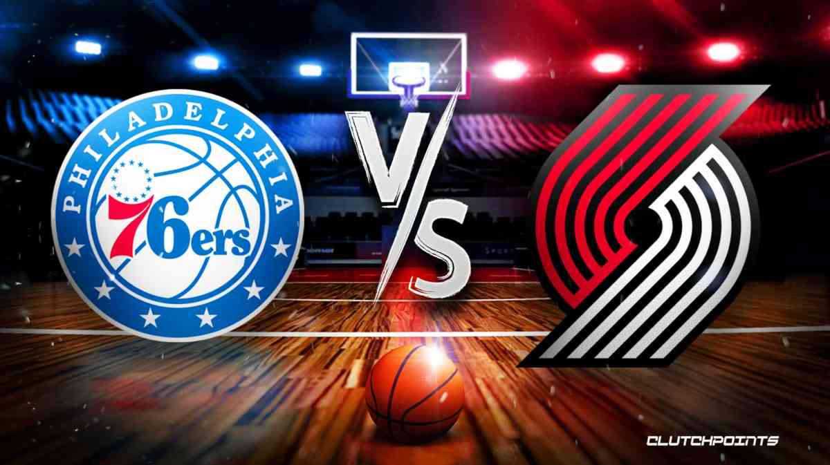 Sixers Blazers prediction