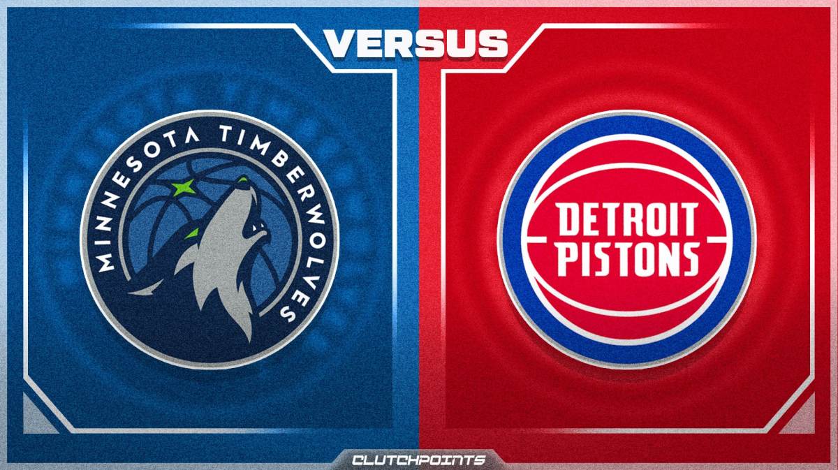 Timberwolves Pistons prediction