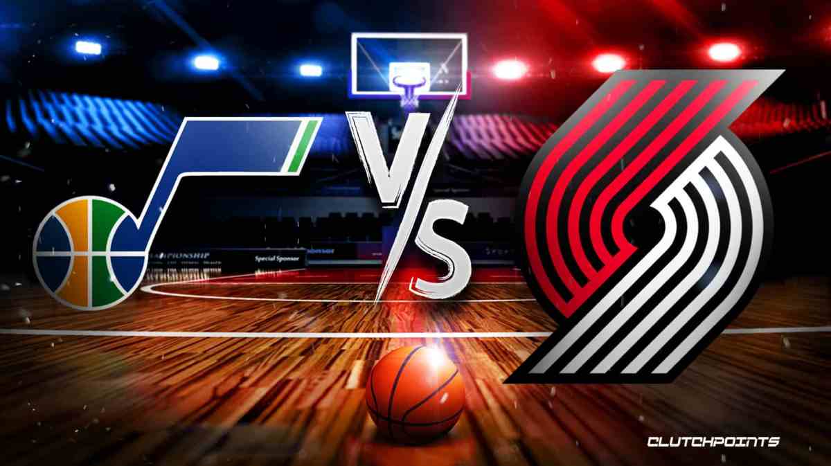 Jazz Blazers prediction