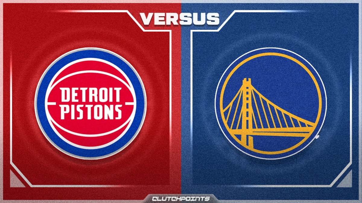 Pistons Warriors prediction