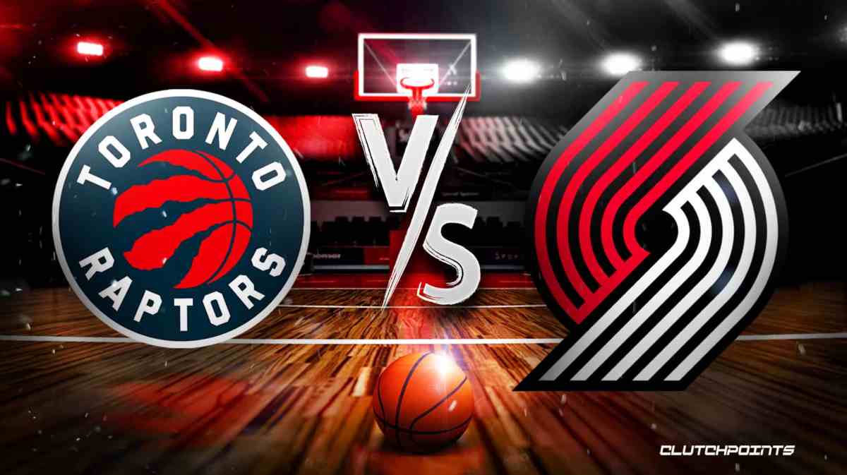 Raptors Blazers prediction