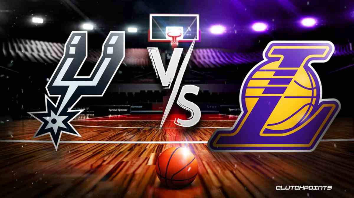 Spurs Lakers prediction