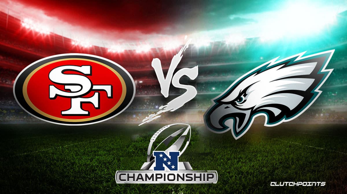 NFC Championship Odds 49ersEagles prediction, pick, how to watch