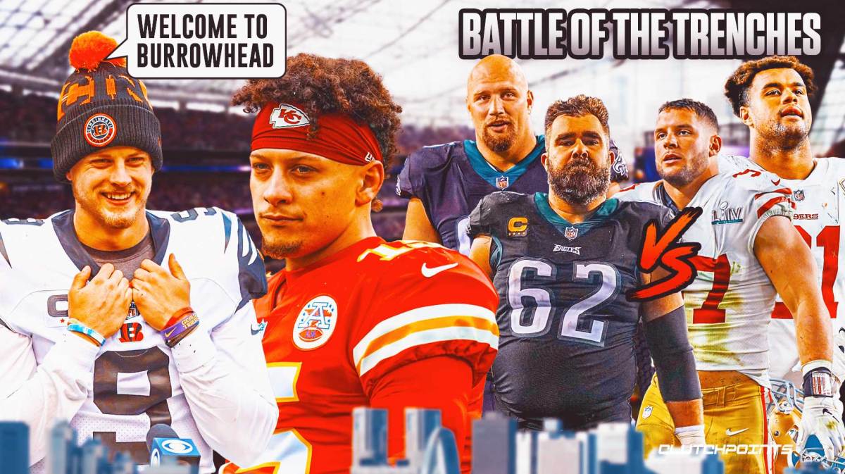 NFL Championship Sunday, NFL picks, NFL predictions, NFL odds, NFL Championship Round with Joe Burrow, Patrick Mahomes, Nick Bosa, and Jason Kelce