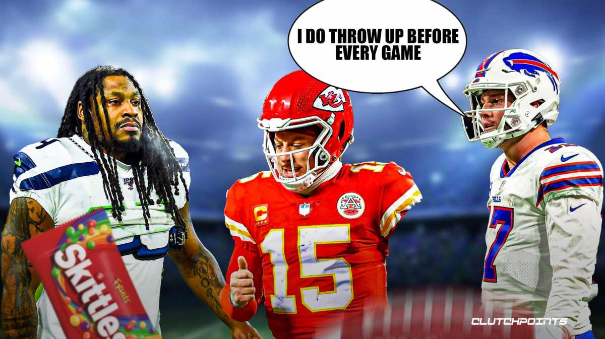 NFL rituals, Patrick Mahomes, Josh Allen, Marshawn Lynch