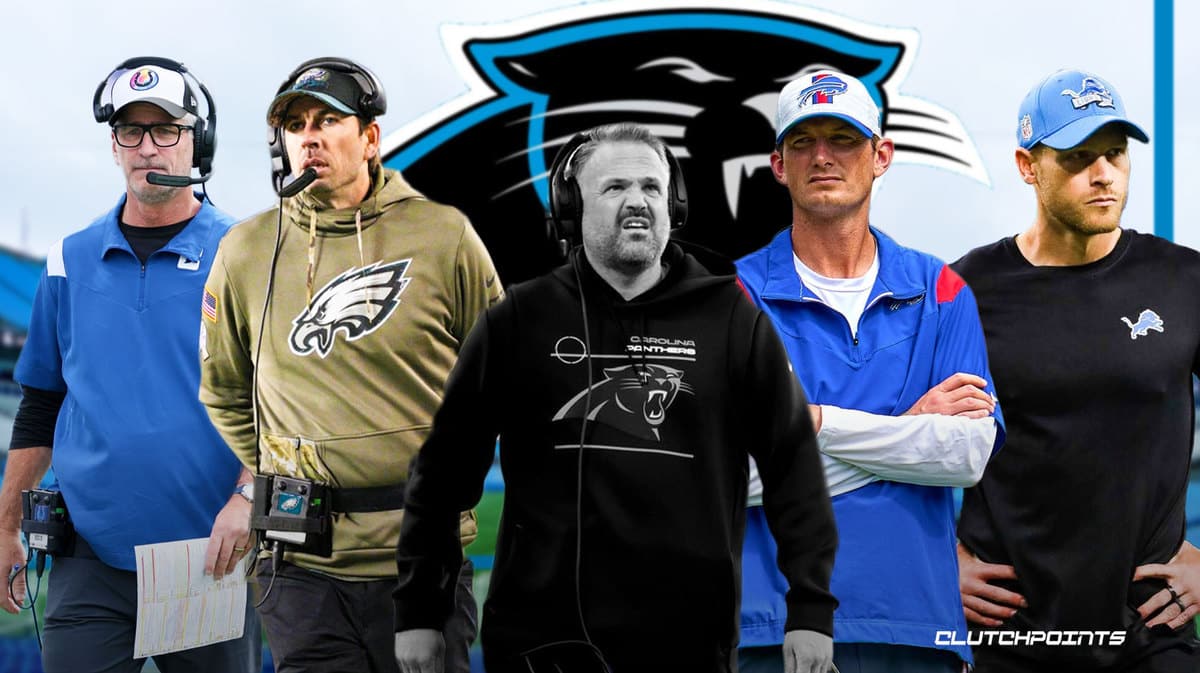 Panthers, Frank Reich, Ben Johnson, Shane Steichen, Matt Rhule