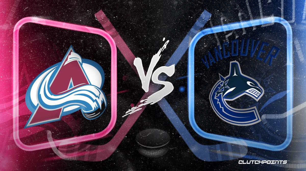 Avalanche Canucks prediction