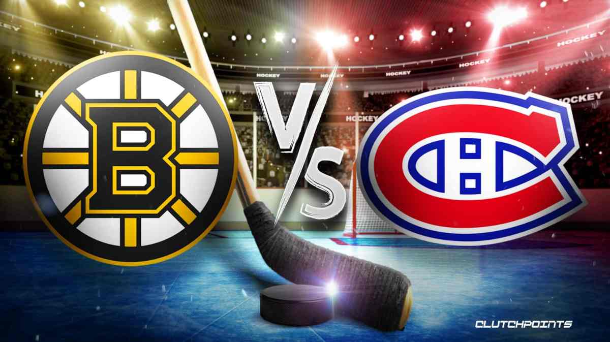 Bruins Canadiens prediction