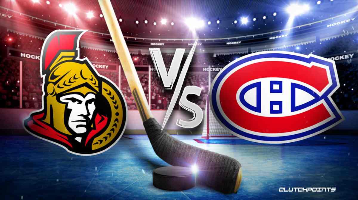 Senators Canadiens prediction