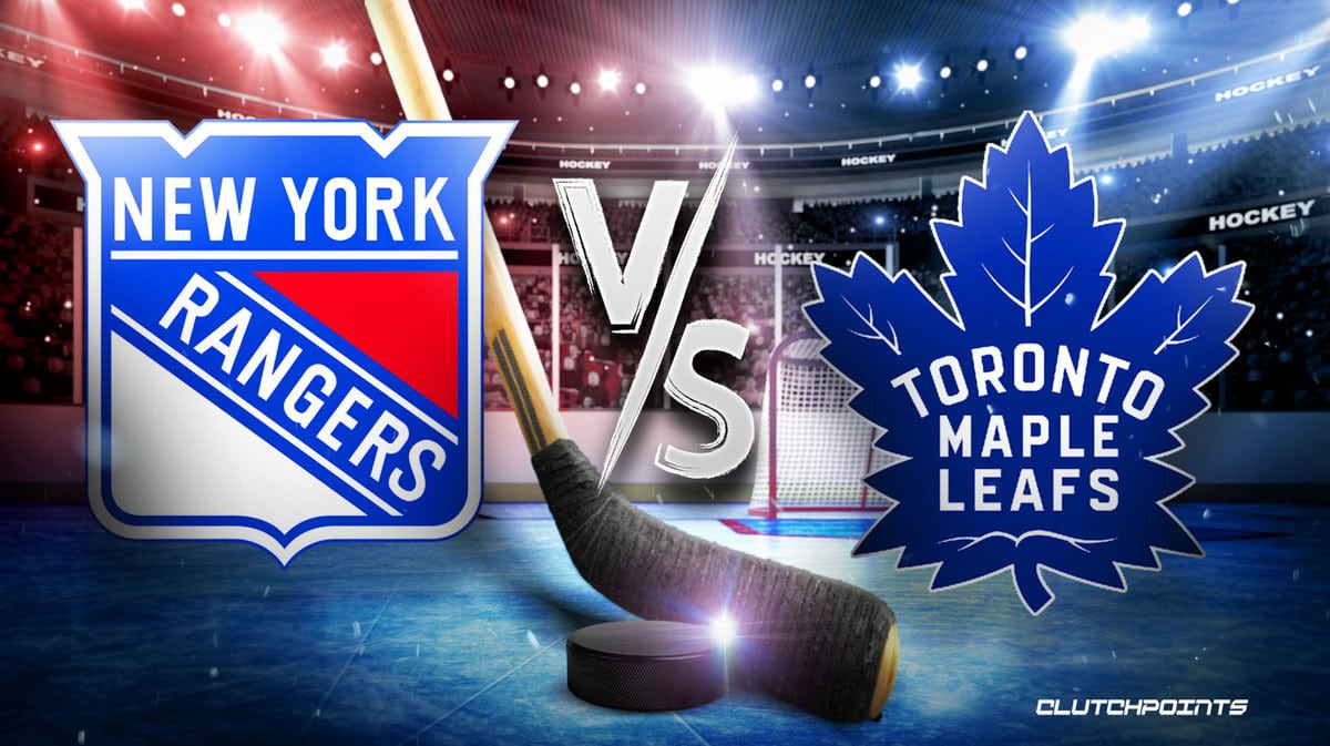 Nhl Odds Rangers Maple Leafs Prediction Pick How To Watch 