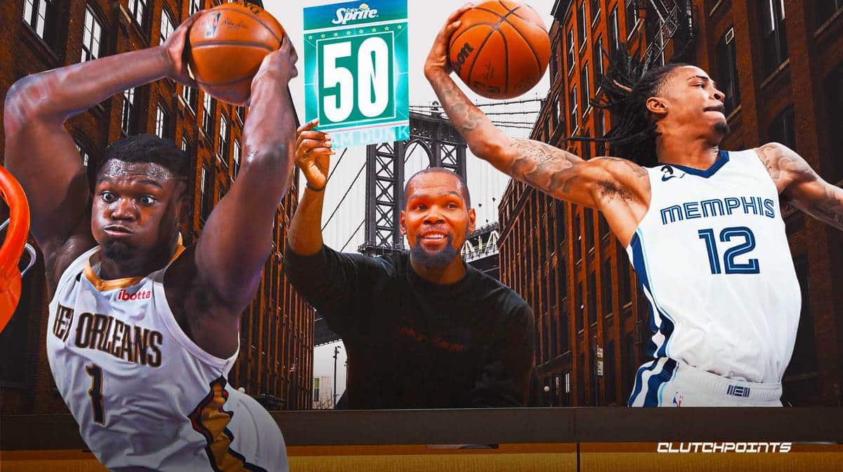 Kevin Durant Ja Morant, Zion Williamson