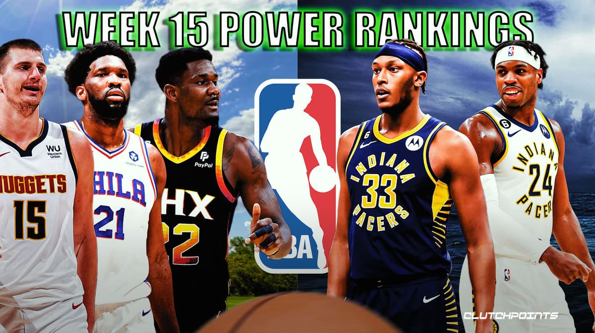 NBA Power Rankings, NBA Power Rankings Week 15, Nuggets Power Rankings, Sixers Power Rankings, Suns Power Rankings