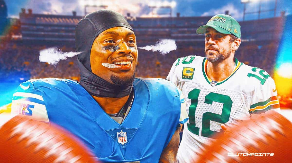 Aaron Rodgers, Packers, DeShon Elliot, Lions