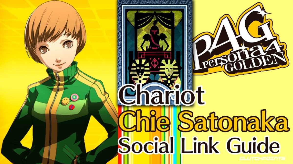 chie social link, persona 4 chariot social link, persona 4 golden chariot social link, persona 4 chariot social link guide, chie social link guide
