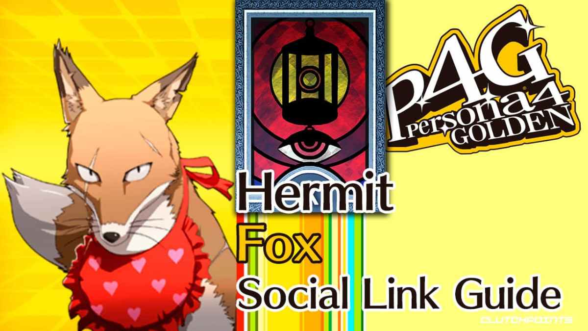 fox social link, persona 4 hermit social link, persona 4 golden hermit social link, persona 4 hermit social link guide, fox social link guide