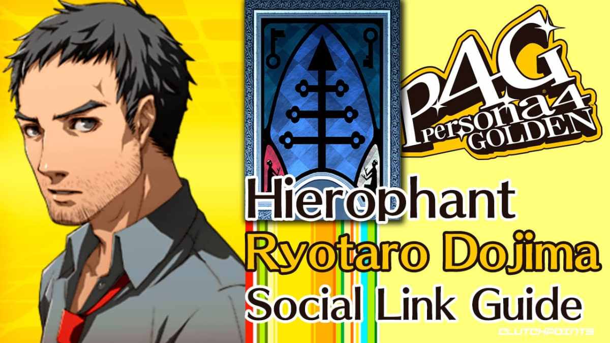 dojima social link, persona 4 hierophant social link, persona 4 golden hierophant social link, persona 4 hierophant social link guide, dojima social link guide