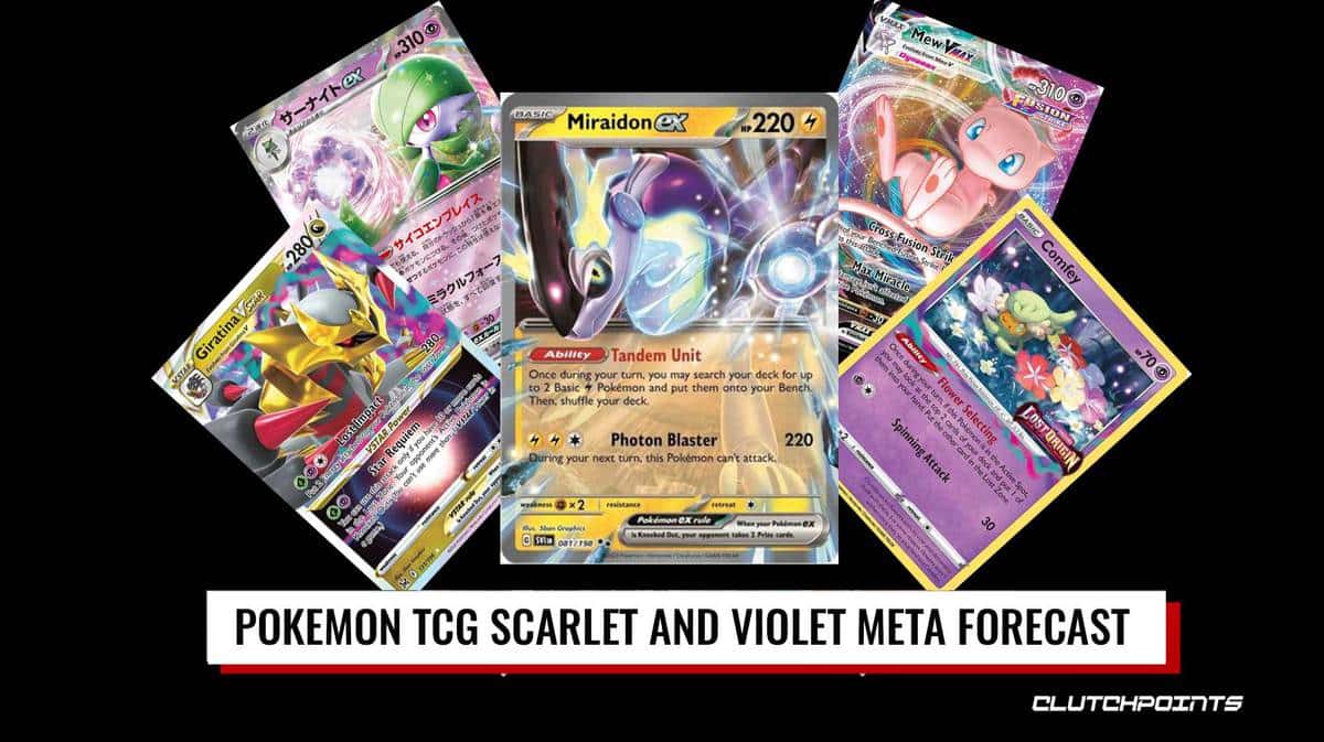 Pokemon TCG Scarlet and Violet Meta Forecast