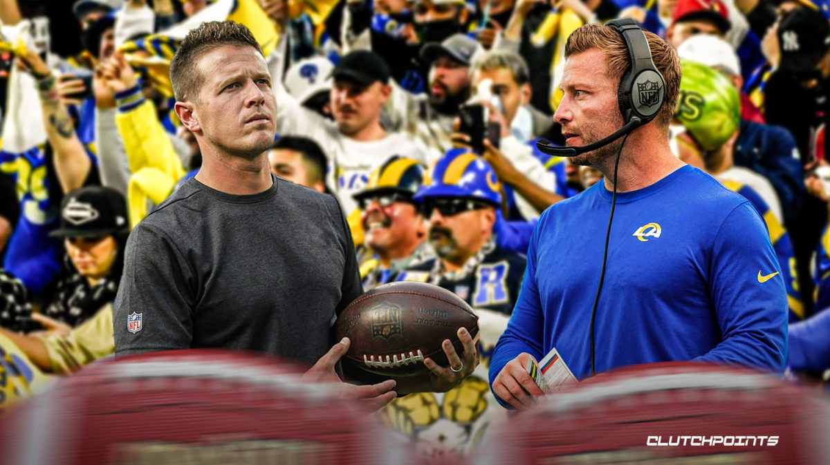 Rams, Mike LaFleur, Sean McVay, Rams offensive coordinator, Mike LaFleur Rams