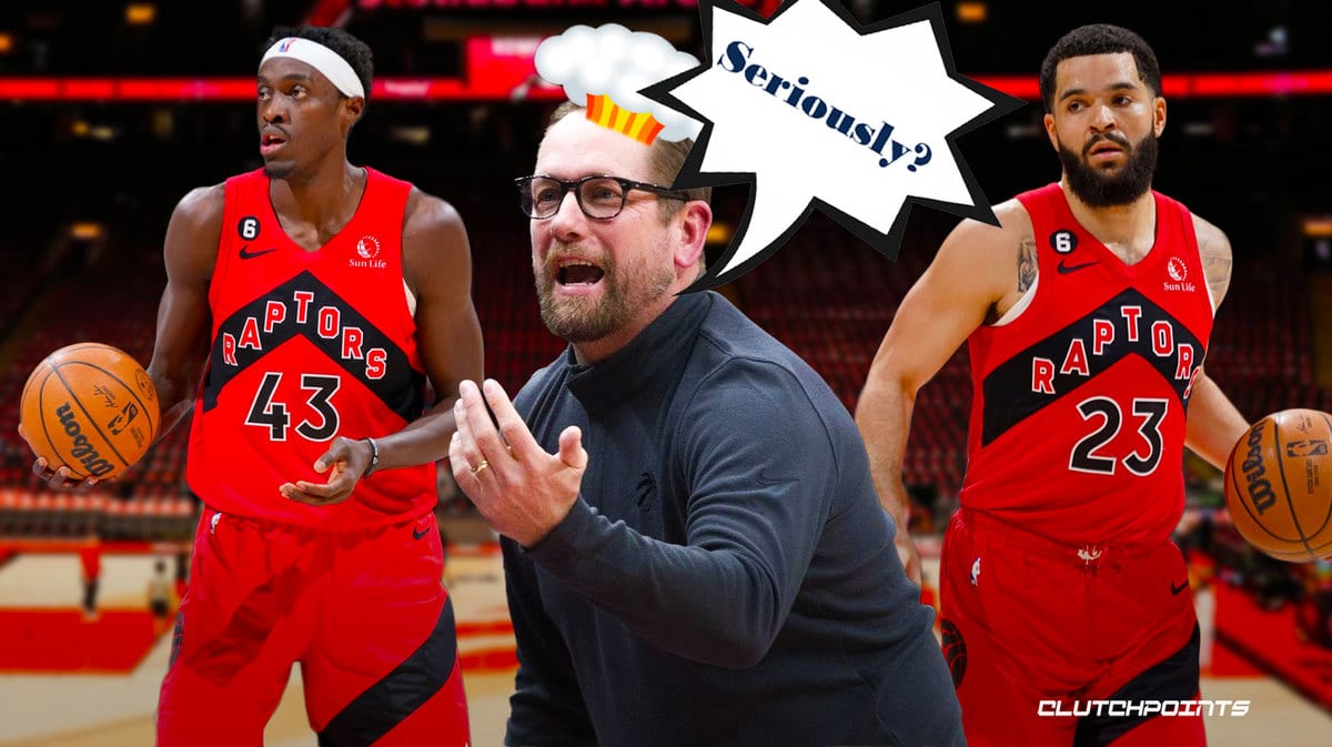 Raptors, Nick Nurse, Pascal Siakam, Fred VanVleet