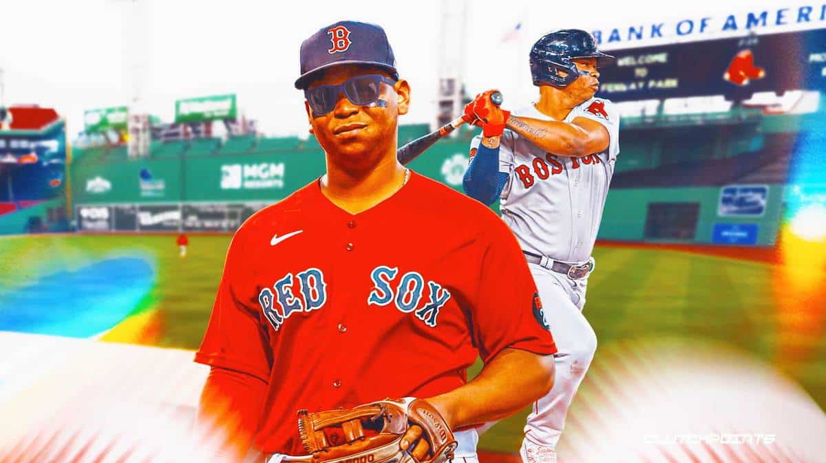 Rafael Devers reacts to 11-year, $331M Red Sox extension