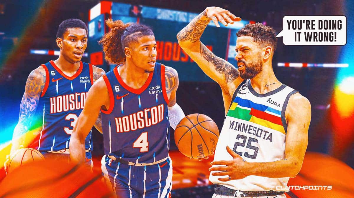 Austin Rivers, Jalen green, Kevin Porter Jr, Rockets