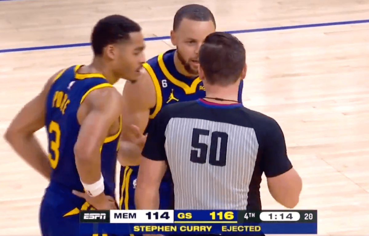 Stephen Curry Warriors Steph Curry Jordan Poole Grizzlies