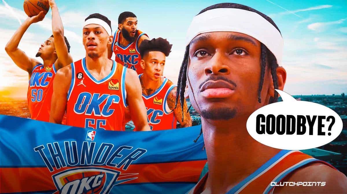 Shai Gilgeous-Alexander, Darius Bazley, Tre Mann, Jeremiah Robinson-Earl, Kenrich Williams, Thunder, trade, nba trade deadline