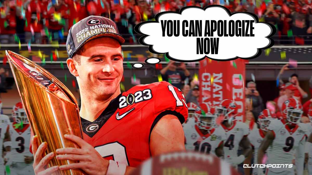 Stetson Bennett, Georgia football, National Championship