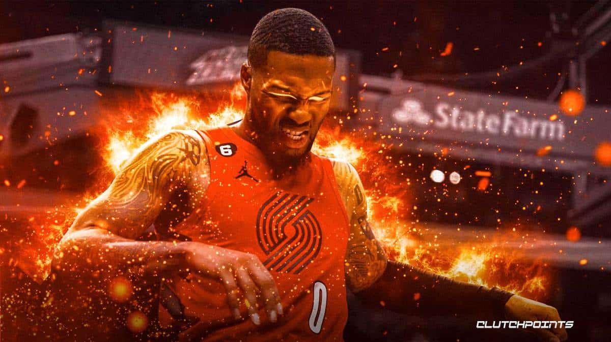 Damian Lillard, Portland Trail Blazers, Utah Jazz
