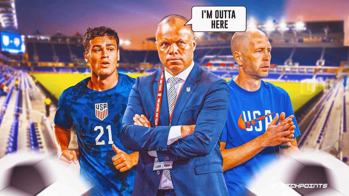 Gregg Berhalter, Gio Reyna, USMNT