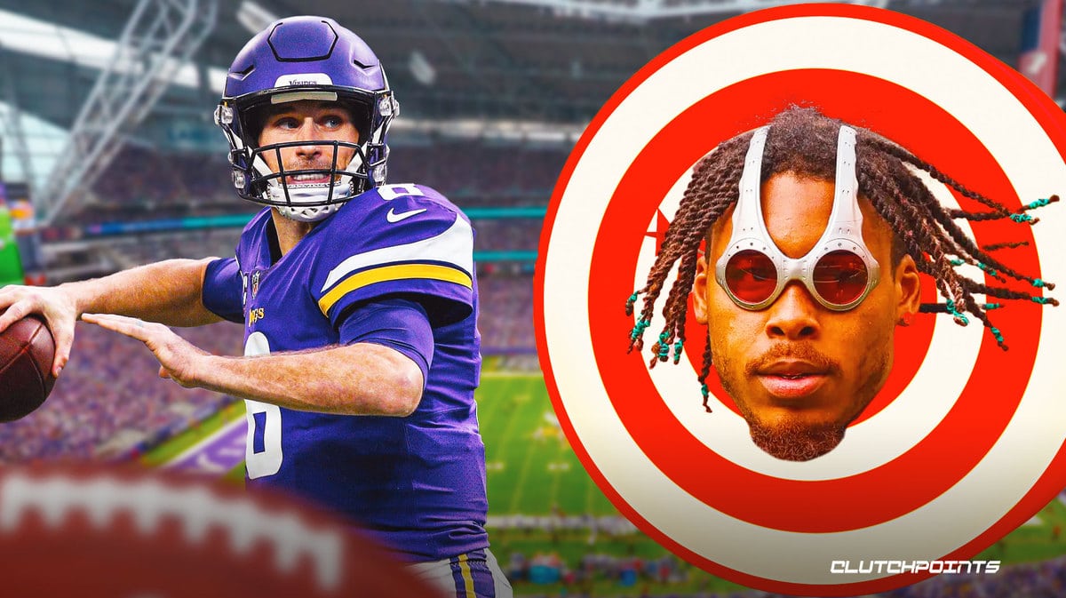 Kirk Cousins Justin Jefferson Vikings Giants